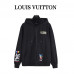 Buy 1V Black Graffiti Hooded Jacket 1V Black Graffiti Hooded Jacket