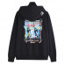 Buy 1V Black Graffiti Hooded Jacket 1V Black Graffiti Hooded Jacket