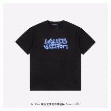 1V Blue Signature Print T-shirt