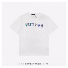 1V Color Print T-shirt