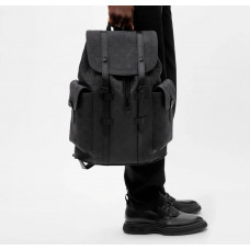 1V Christopher Backpack Monogram Taurillon Leather