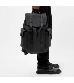 1V Christopher Backpack Monogram Taurillon Leather