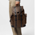 1V Christopher Backpack MM Monogram Macassar Canvas