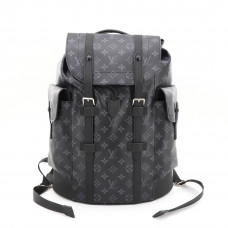 1V Christopher Backpack MM Monogram Eclipse