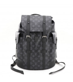 1V Christopher Backpack MM Monogram Eclipse