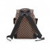 1V Christopher Backpack MM Damier Brown Canvas