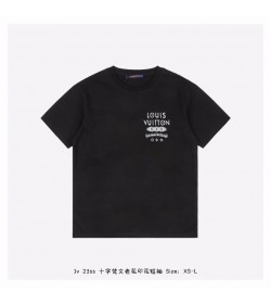 1V Cross Print T-shirt