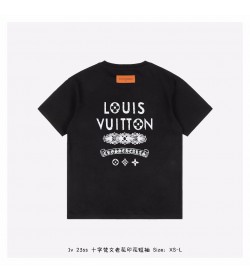 1V Cross Print T-shirt