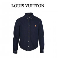 1V Denim Long-Sleeved Shirt