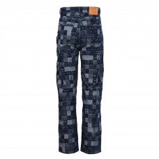 1V Damier Denim Skate Pants