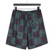 1V Damier Silk Shorts