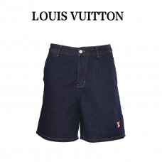 1V Denim Shorts
