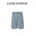 Buy 1V Damier 3D Light Denim Shorts 1V Damier 3D Light Denim Shorts