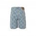 Buy 1V Damier 3D Light Denim Shorts 1V Damier 3D Light Denim Shorts