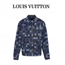 1V Damier Denim Workwear Blouson