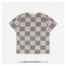 1V Damier Jacquard Short-Sleeved Crewneck 