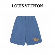 1V Embroidered Logo Shorts