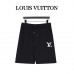 1V Embroidered Logo Shorts