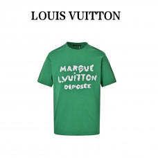 1V Embroidered Signature Short-Sleeved T-Shirt