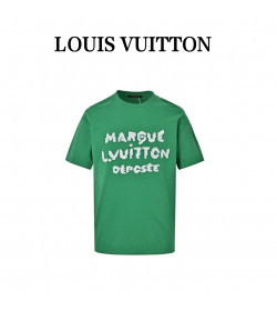 1V Embroidered Signature Short-Sleeved T-Shirt