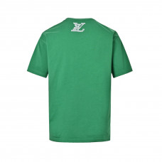 1V Embroidered Signature Short-Sleeved T-Shirt