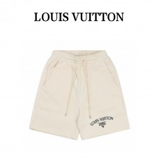 1V Embroidered Shorts