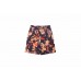 1V Flowers Print Shorts