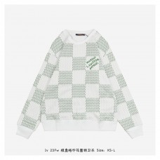 1V Giant Damier Crewneck Sweatshirt