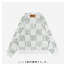 1V Giant Damier Crewneck Sweatshirt