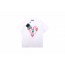 1V Hearts Foam Print T-shirt