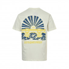 1V Intarsia Graphic Cotton T-Shirt