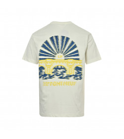 1V Intarsia Graphic Cotton T-Shirt