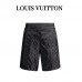 1V Jacquard Silk Shorts