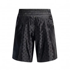 1V Jacquard Silk Shorts