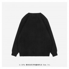 1V Jacquard Sweater