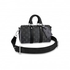 1V Keepall Bandouliere 25 Monogram Eclipse (High Quality)