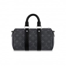 1V Keepall Bandouliere 25 Monogram Eclipse (High Quality)