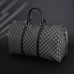 1V Keepall Bandoulière Damier Graphite Canvas