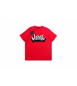 1V Knit Graphic T-shirt
