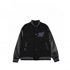 1V Leather Varsity Jacket