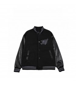 1V Leather Varsity Jacket