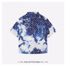 1V Monogram Bandana Short-sleeved Shirt