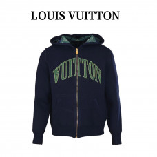 1V Monogram Double Face Reversible Hoodie