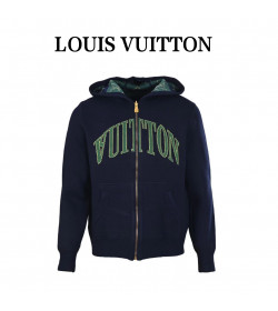 1V Monogram Double Face Reversible Hoodie