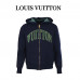 1V Monogram Double Face Reversible Hoodie
