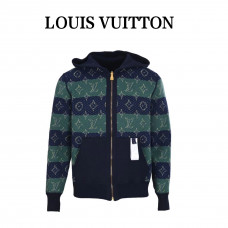 1V Monogram Double Face Reversible Hoodie