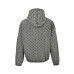 1V Monogram Denim Hooded Jacket