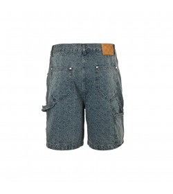 1V Monogram Denim Shorts