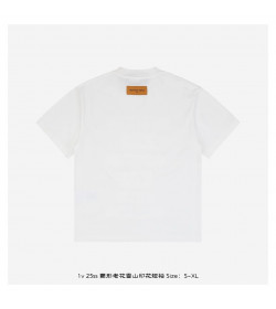 1V Monogram Flower Mountain T-Shirt
