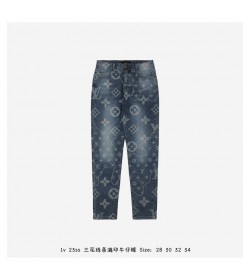 1V Monogram Jeans Slim Fit